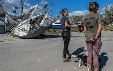 Biden naar rampgebieden Florida en Puerto Rico