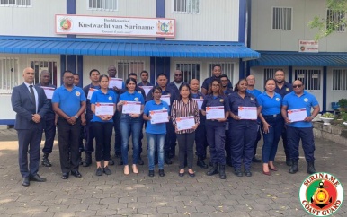 Training personeel moet Kustwacht Suriname verder professionaliseren