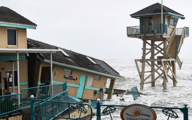 Storm Nicole richt flinke ravage aan in Florida