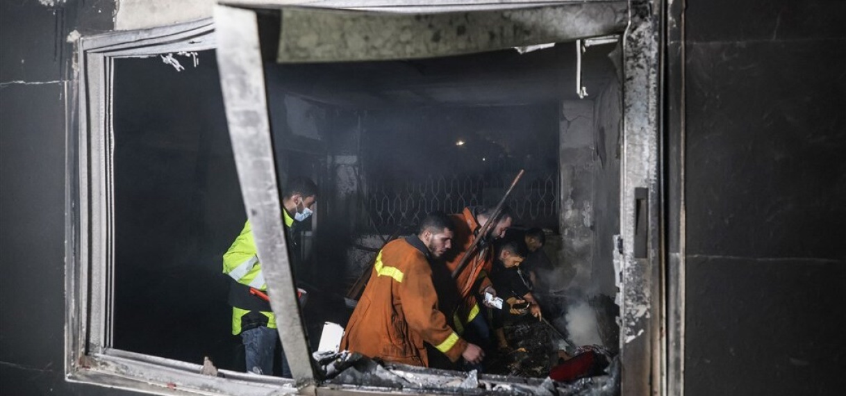 ‘Minstens 21 doden bij woningbrand Gaza, onder wie 10 kinderen’