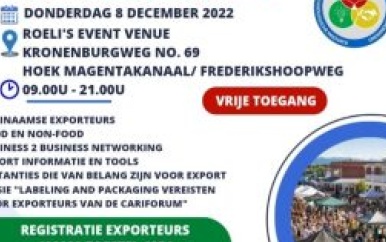 Ministerie EZOTI organiseert exportbeurs