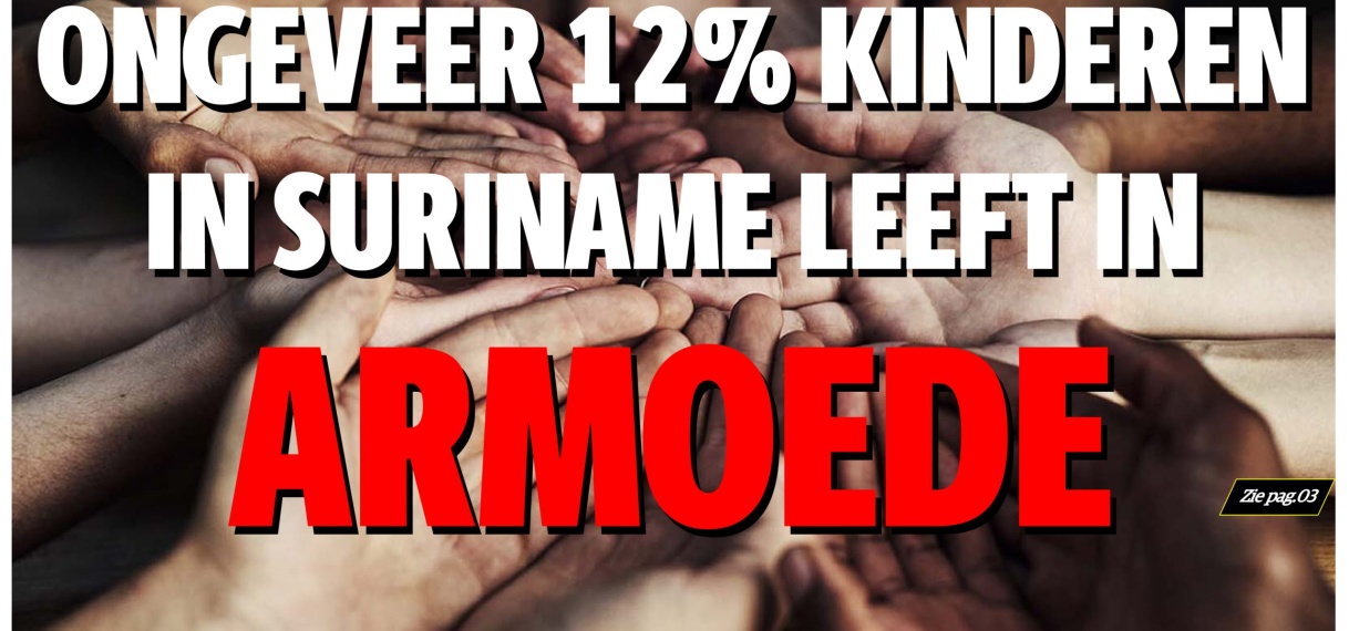 12% van Surinaamse kinderen leeft in armoede