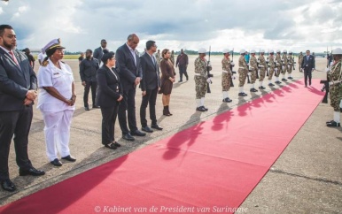 Presidentiele delegatie naar Egypte
