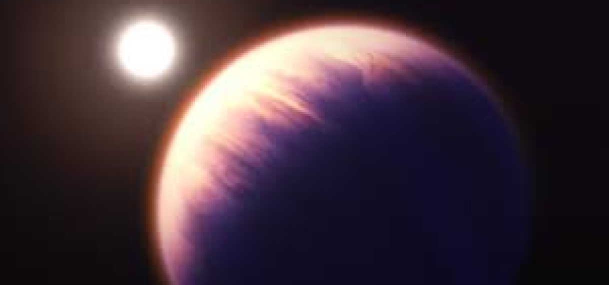 James Webb-telescoop ontdekt chemische reacties in dampkring exoplanet