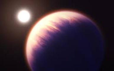 James Webb-telescoop ontdekt chemische reacties in dampkring exoplanet