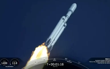 Falcon Heavy-raket voor het eerst in drie jaar gelanceerd voor geheime missie