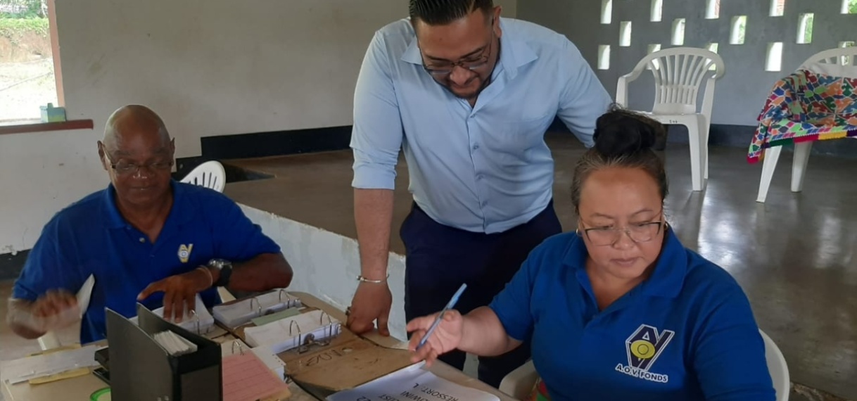 AOV-plus uitbetalingen in Sipaliwini