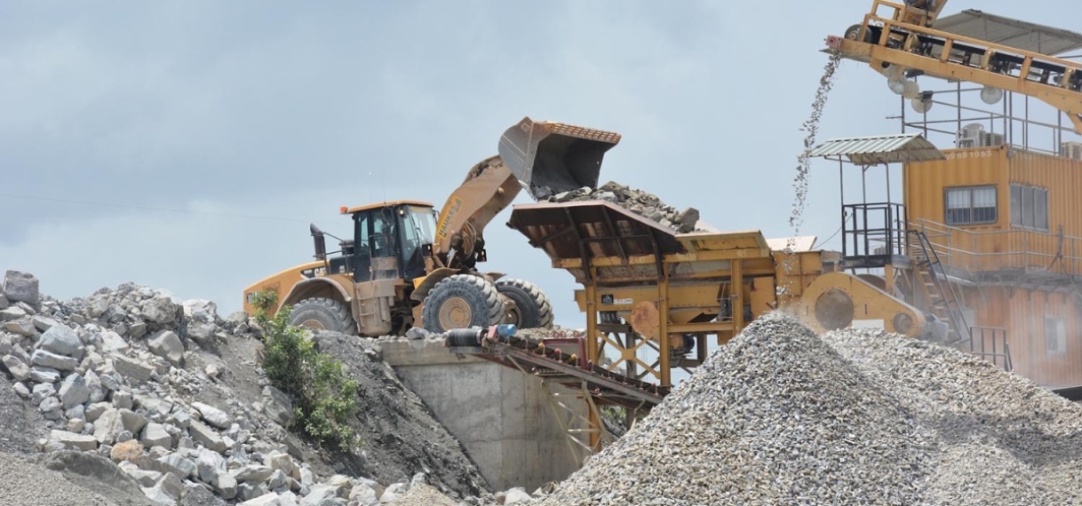 Grassalco neemt nieuwe crusher in gebruik