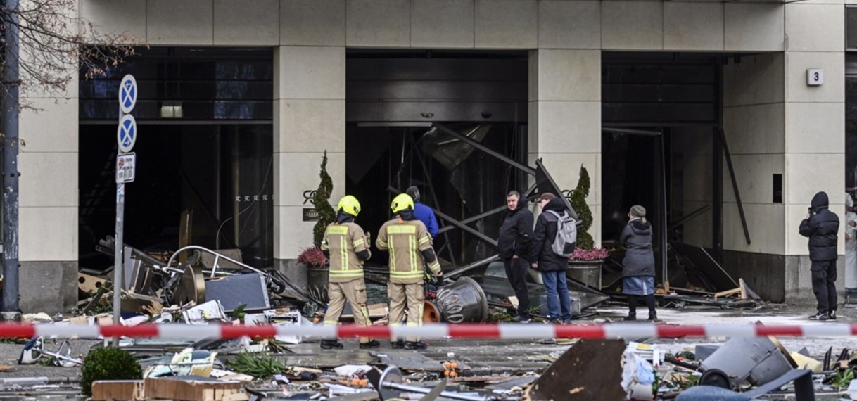 ’Dacht dat er een bom was ontploft’, Duitse hotelgasten in shock na instorten aquarium