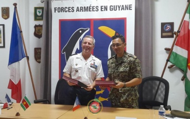 Legersamenwerking Suriname en Frans-Guyana wordt ook in 2023 voortgezet