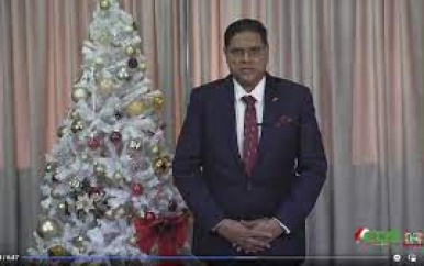 KERSTBOODSCHAP PRESIDENT REPUBLIEK SURINAME 2022