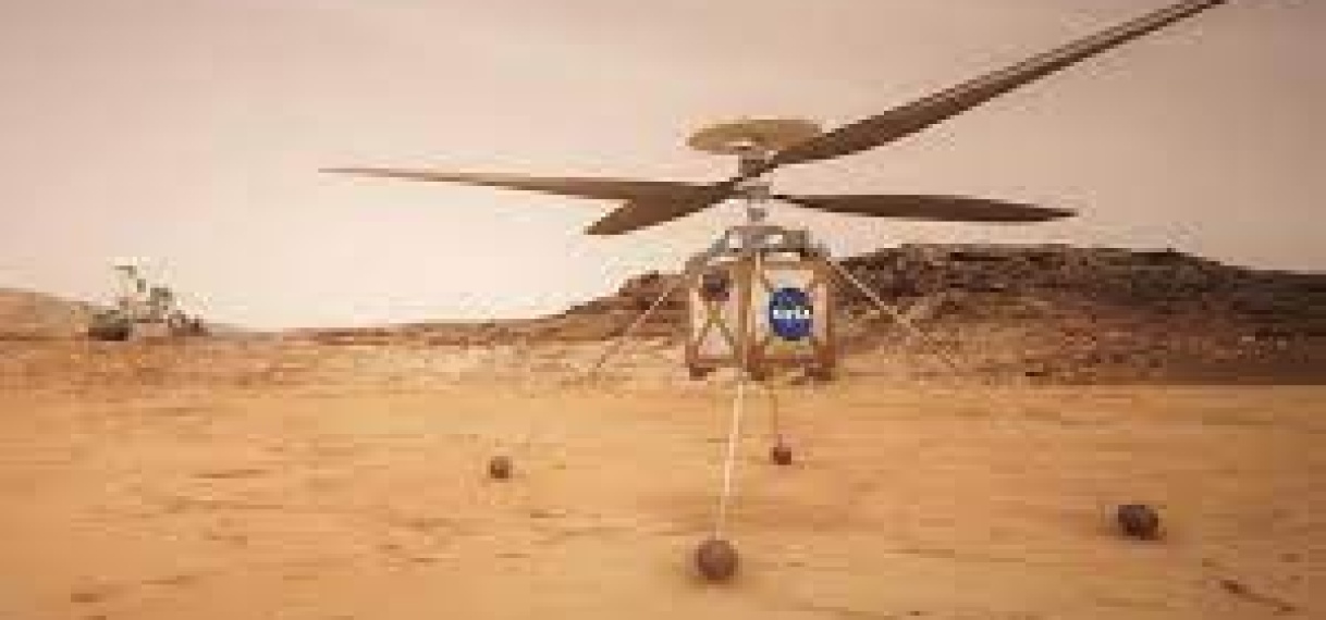 Mars helicopter vliegt nog hoger en breekt record
