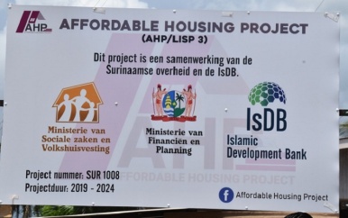 Affordable housing project in volle gang