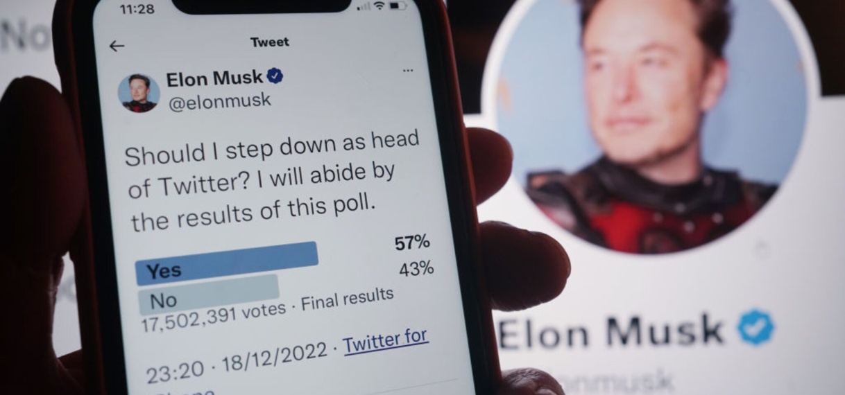 UPDATE: Musk: alleen betalende gebruikers mogen stemmen over beleid Twitter