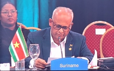 Minister Ramdin: ‘Onderlinge afhankelijkheid verplicht samenwerking voor mondiale oplossingen’