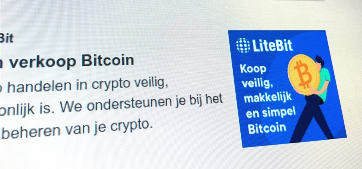 Medewerker cryptobeurs LiteBit stal 150.000 euro van klanten