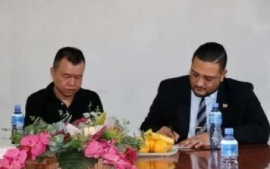 Zhe Jiang handelsvereniging doneert goederen aan SoZaVo