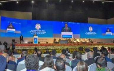 President Santokhi pleit voor volwassen diasporasamenwerking met India