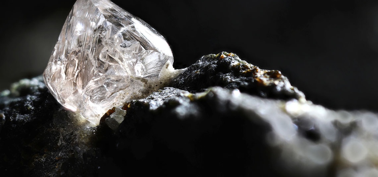 Diamant voorkomens in I Am Gold concessie