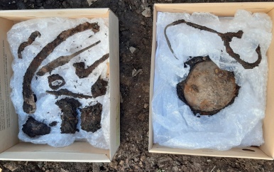 Belangrijke Viking lag begraven in een tuin