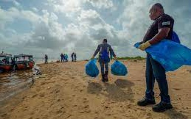 Fernandes bottling Company organiseert beach cleanup