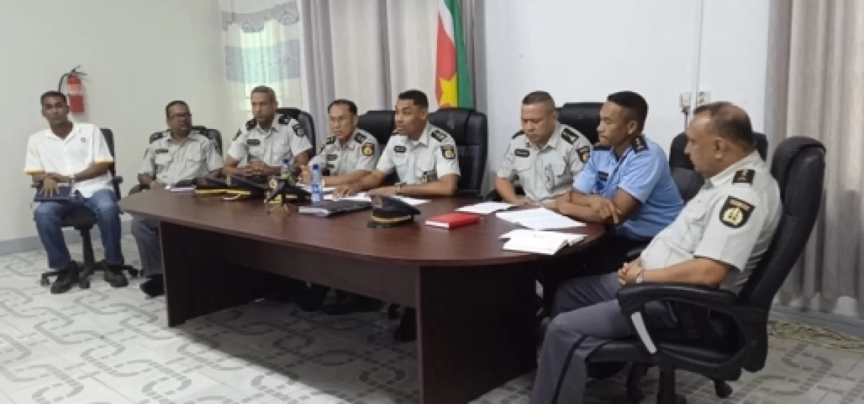 Armand Sabajo nieuwe Gewestelijke Politie Commandant (GPC) van het gewest Nickerie