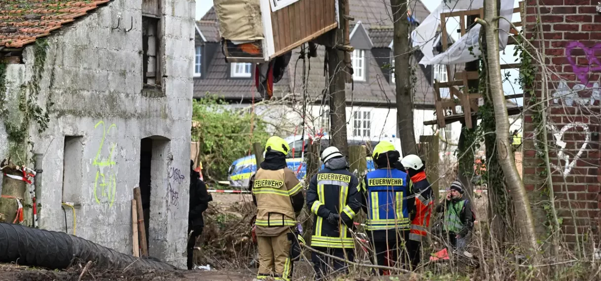 UPDATE: Laatste bezetters van ‘bruinkooldorp’ Lützerath zijn uit tunnel gekomen