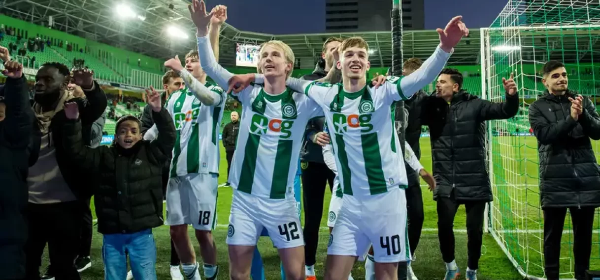 Groningen boekt in degradatiekraker tegen Excelsior eerste zege sinds oktober