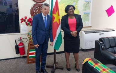 Minister Emanuël heeft onderhoud met Franse delegatie