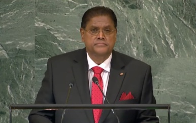 President Chan Santokhi bekrachtigd wederom noodzaak voor acties klimaatverandering