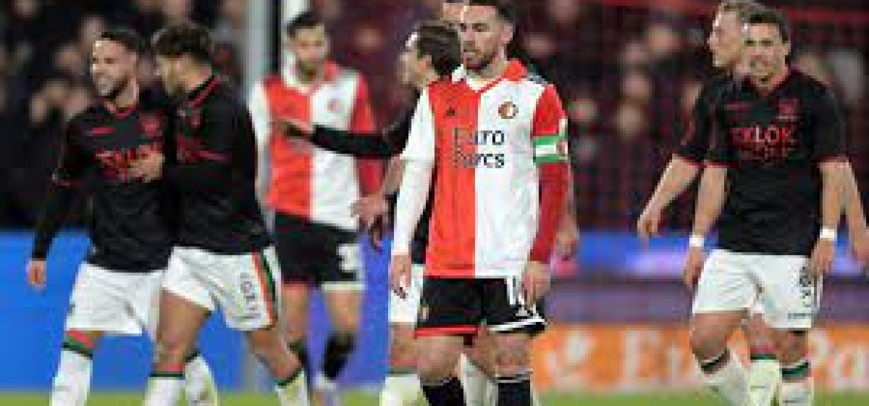 Feyenoord in loodzware ontmoeting tegen NEC naar de kwartfinale van de KNVB Beker