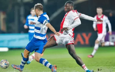 PEC houdt Brobbey van scoren af en speelt doelpuntloos gelijk bij Jong Ajax