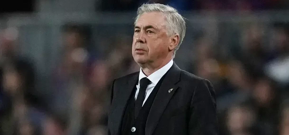 Real-coach Ancelotti houdt nare smaak over aan afgekeurde goal in Clásico