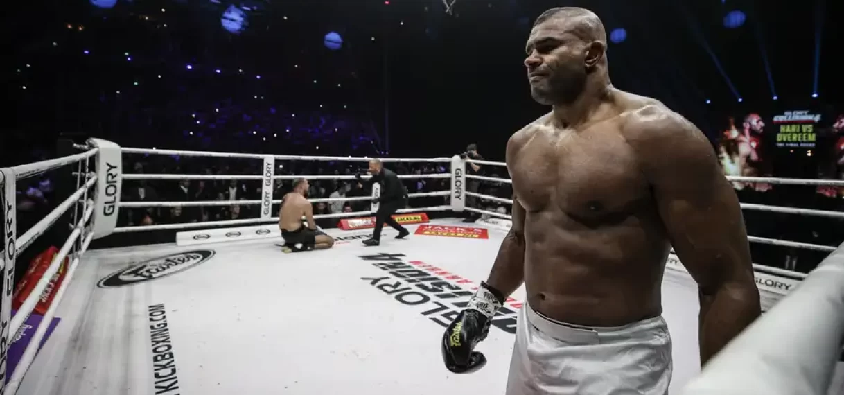 Overeem (42) krijgt dopingschorsing van een jaar en is zege op Badr Hari kwijt