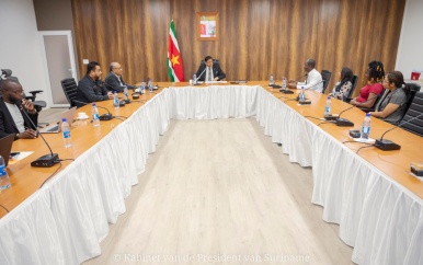 SSAP voert productieve gesprekken met president en LVV minister