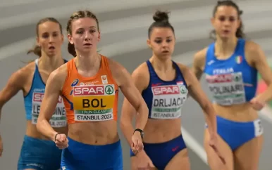 Topfavoriete Bol en Klaver op EK indoor overtuigend naar halve finales 400 meter