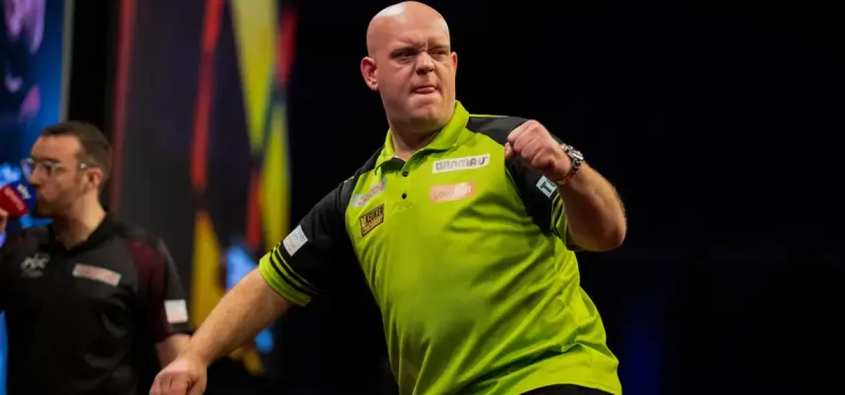 Van Gerwen neemt revanche op Van Duijvenbode en wint Players Championship