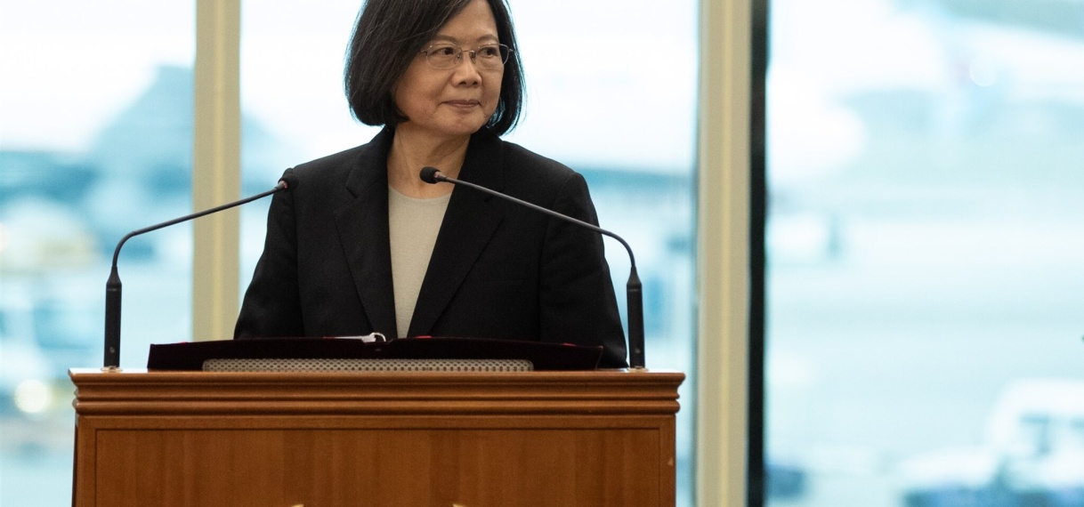 President Taiwan naar VS, China dreigt met zware sancties