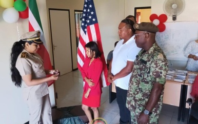 Operatie ‘Gran Mati’ officieel afgesloten met overhandiging brillen