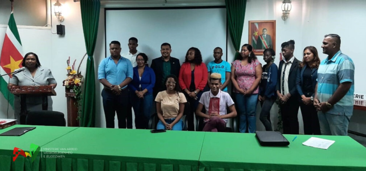 Installatie Caricom Youth Officers Corps Suriname