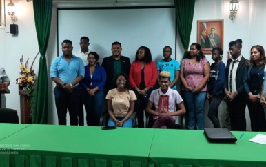 Installatie Caricom Youth Officers Corps Suriname