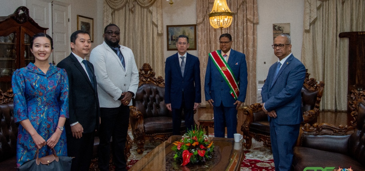Ambassadeurs van Thailand en Pakistan bieden geloofsbrieven aan president