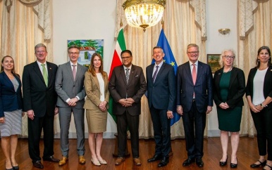 President Santokhi vraagt opnieuw aandacht voor opheffing visumplicht naar Schengenlanden