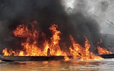 Brandstof Natuurlijke Hulpbronnen verloren door brand