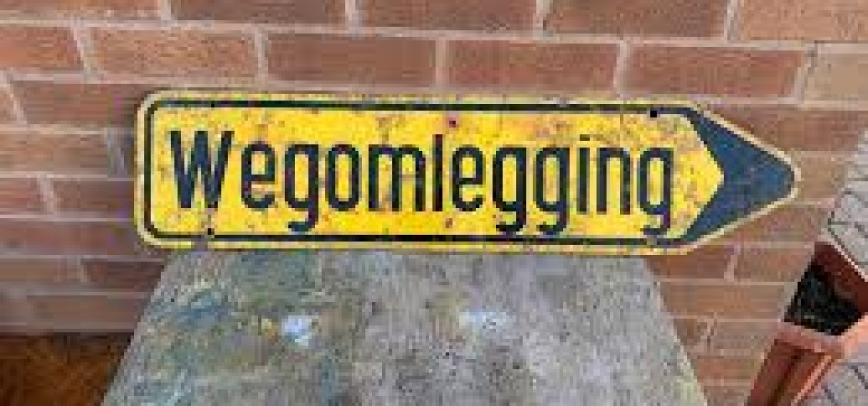 Wegomlegging i.v.m herstelwerkzaamheden riolering H.D Benjaminstraat.