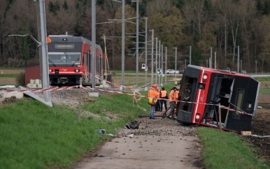 Twee treinongelukken in Zwitserland