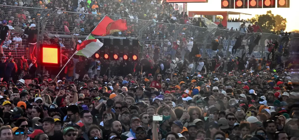 Organisatie GP Australië over fans op circuit: ‘Had gruwelijk mis kunnen gaan’