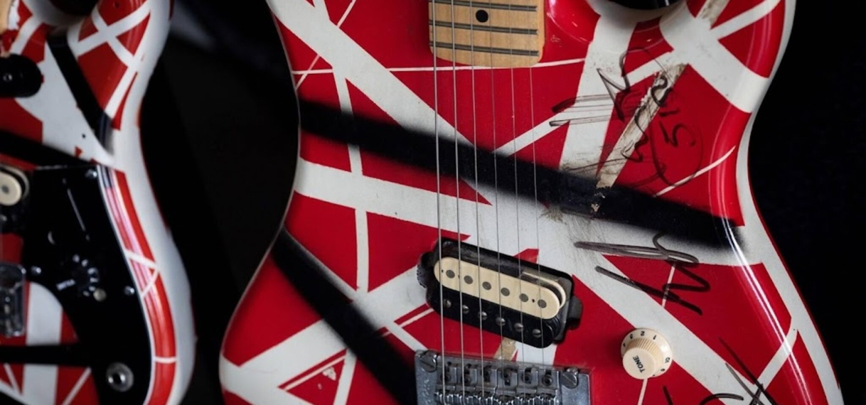 Iconische gitaar overleden Eddie van Halen geveild voor 3,9 miljoen dollar