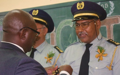 Vijftien officieren BBS bevorderd