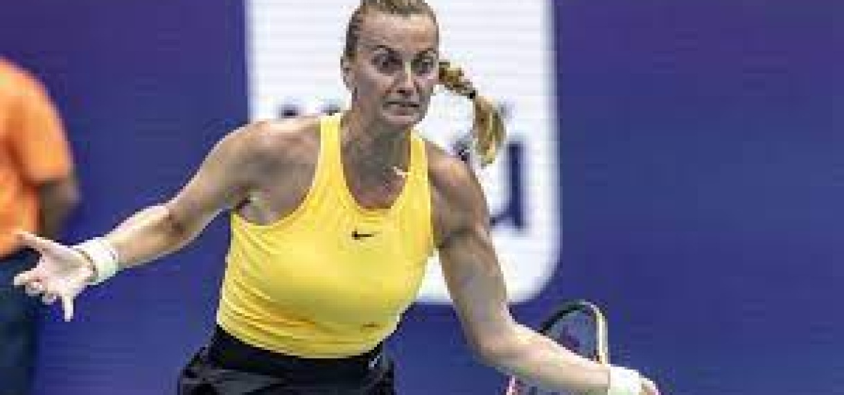 Tennisster Kvitova naar finale van toernooi in Miami